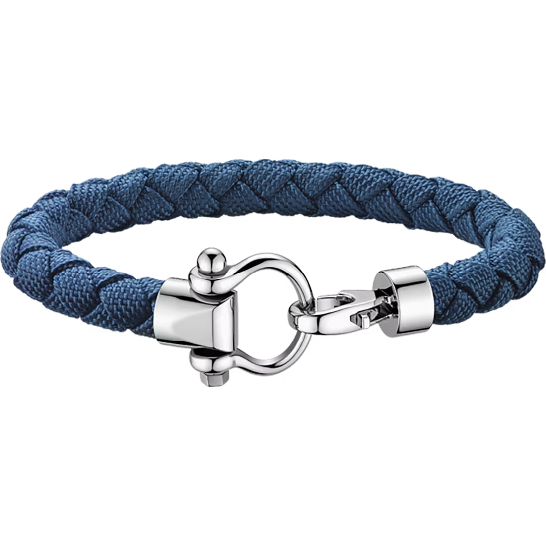 Aqua Sailing Nylon Bracelet (XL) in Blue