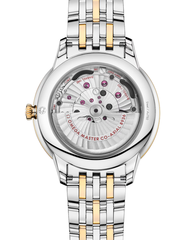 De Ville Prestige 42mm with Dark Green Dial in Stainless Steel and Yellow Gold