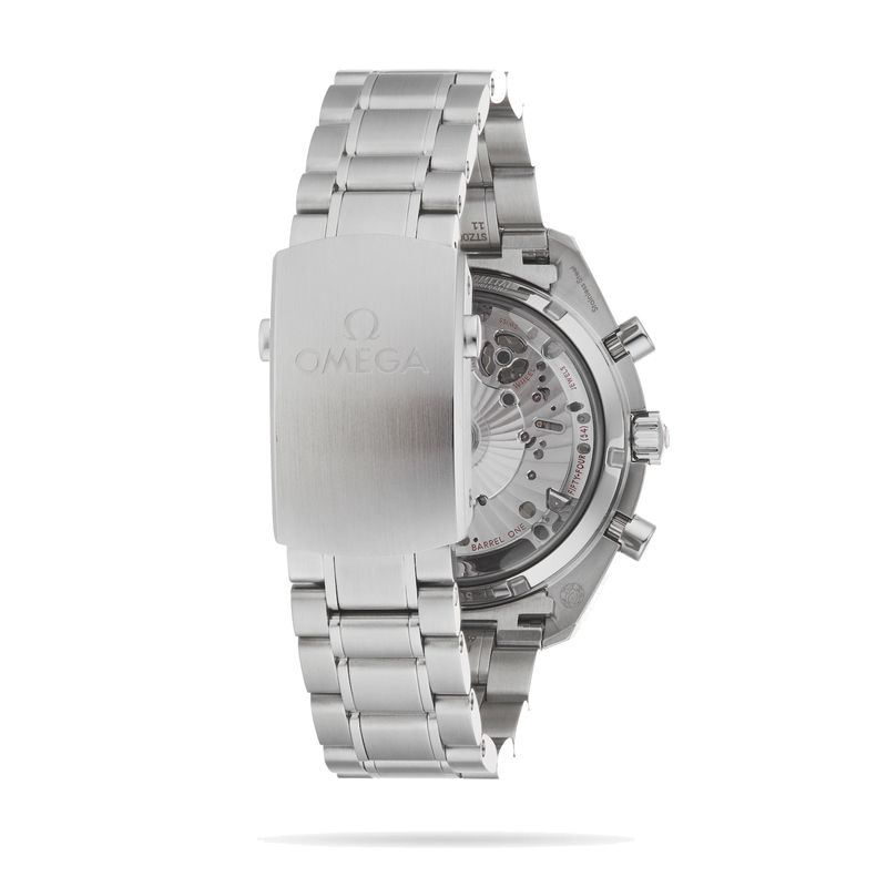 Speedmaster Racing 44.5mm with Black Dial in Stainless Steel