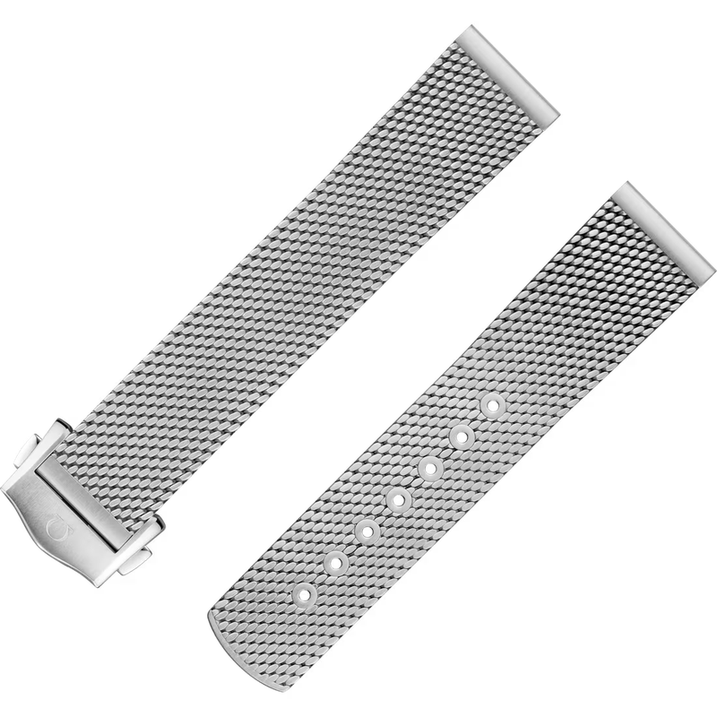 20mm Steel Mesh Bracelet With Deployant Clasp (STD)