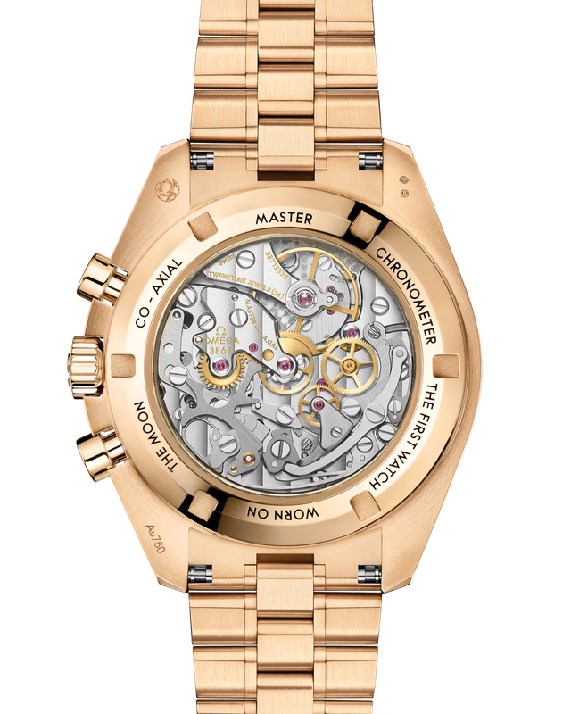Speedmaster Moonwatch Professional 42mm In Yellow Gold With Reverse Dial