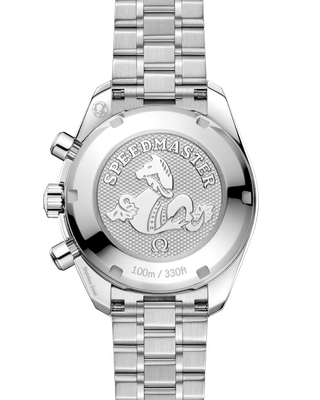 New Speedmaster 38mm with Black Dial in Stainless Steel