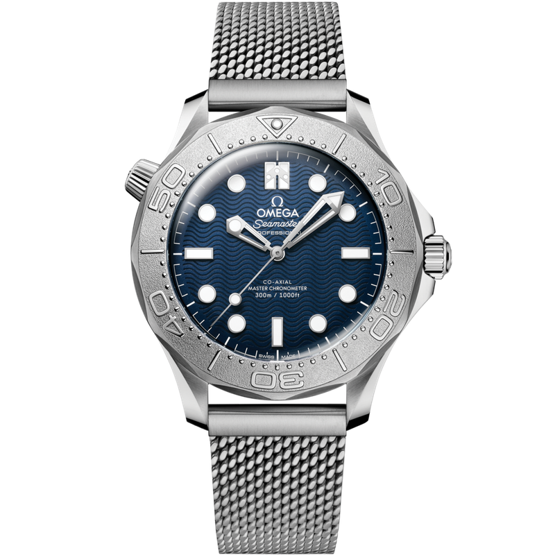 Diver 300 42mm James Bond Edition in Stainless Steel with Blue Dial
