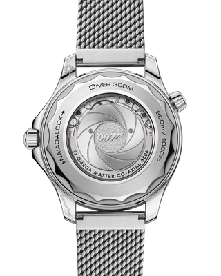 Diver 300 42mm James Bond Edition in Stainless Steel with Blue Dial