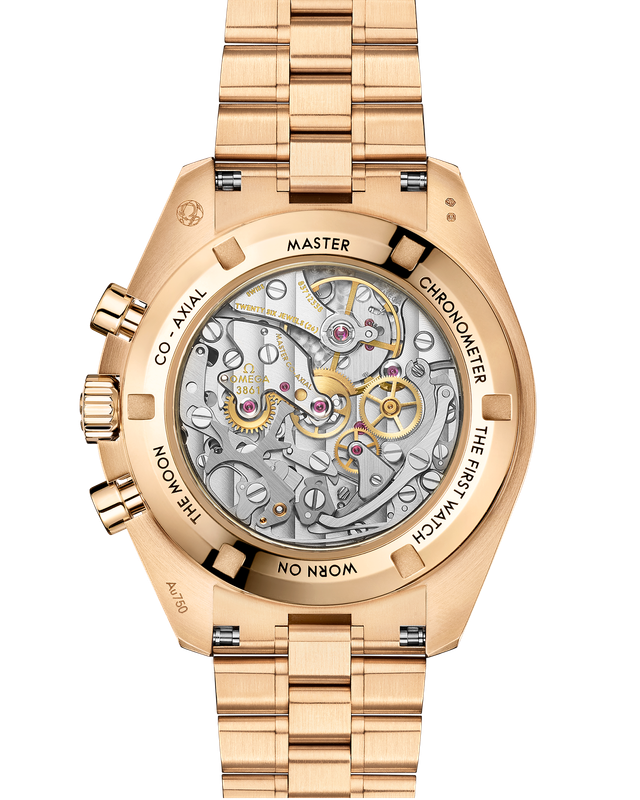 Speedmaster Moonwatch Professional 42mm with Green Dial in Yellow Gold