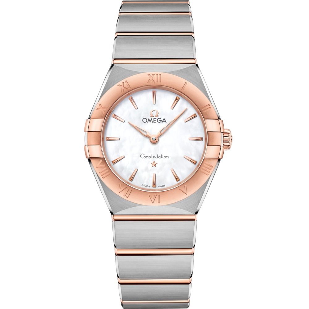 Constellation 28mm with White Dial in Stainless Steel and Rose Gold