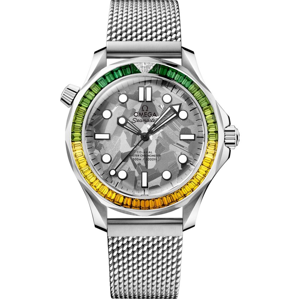 James Bond 60th Anniversary Seamaster 42mm with Grey Dial in White Gold