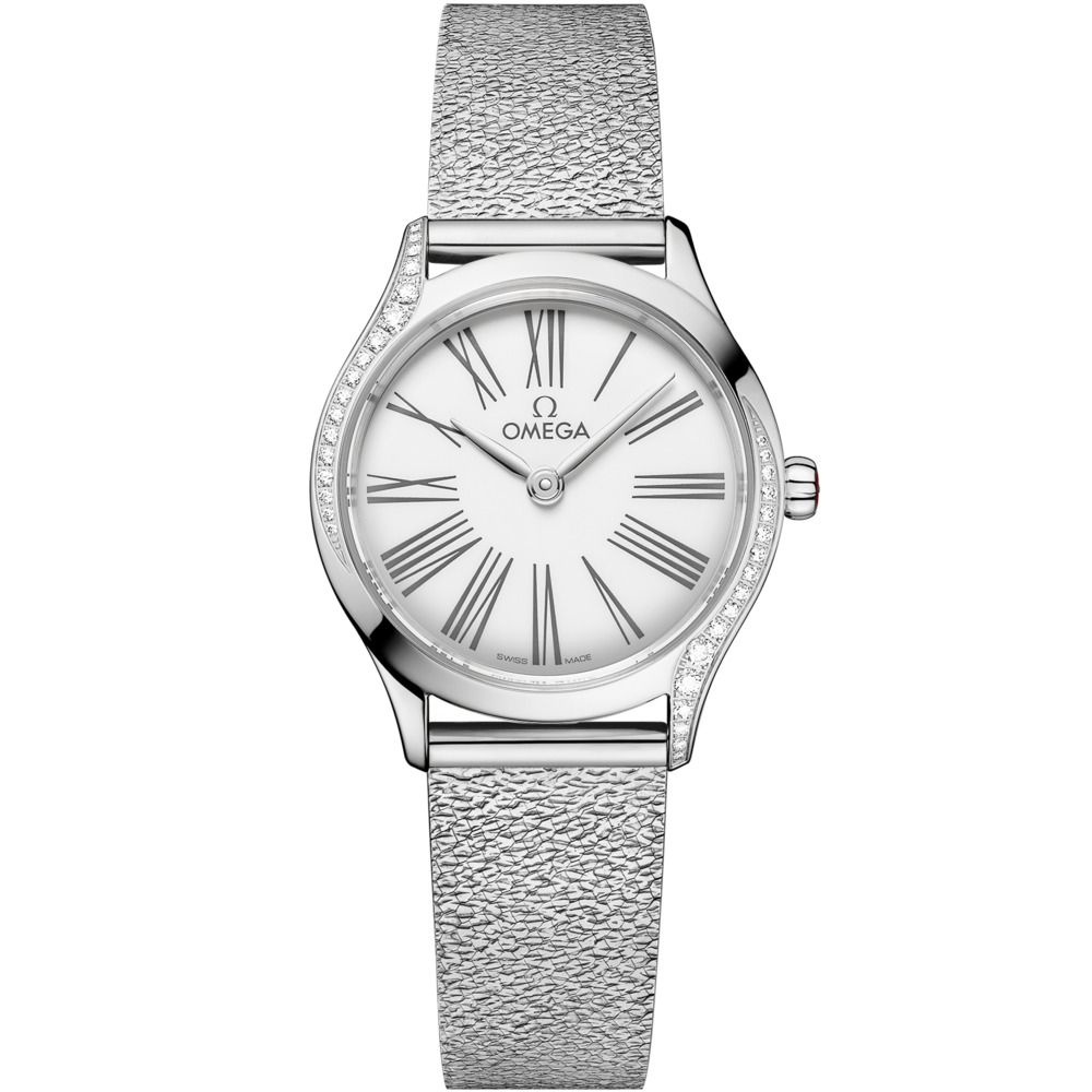 De Ville Mini Tresor 26mm with White Dial in Stainless Steel