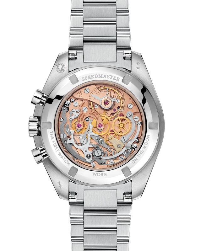 Speedmaster Calibre 321 42mm with Black Dial in Platinum