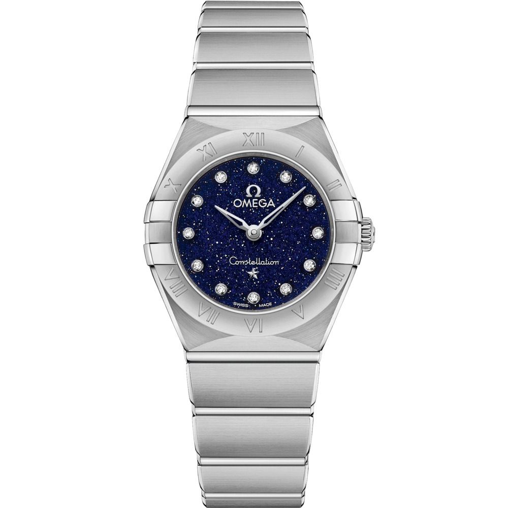 Constellation 25mm with Blue Diamond Dial in Stainless Steel