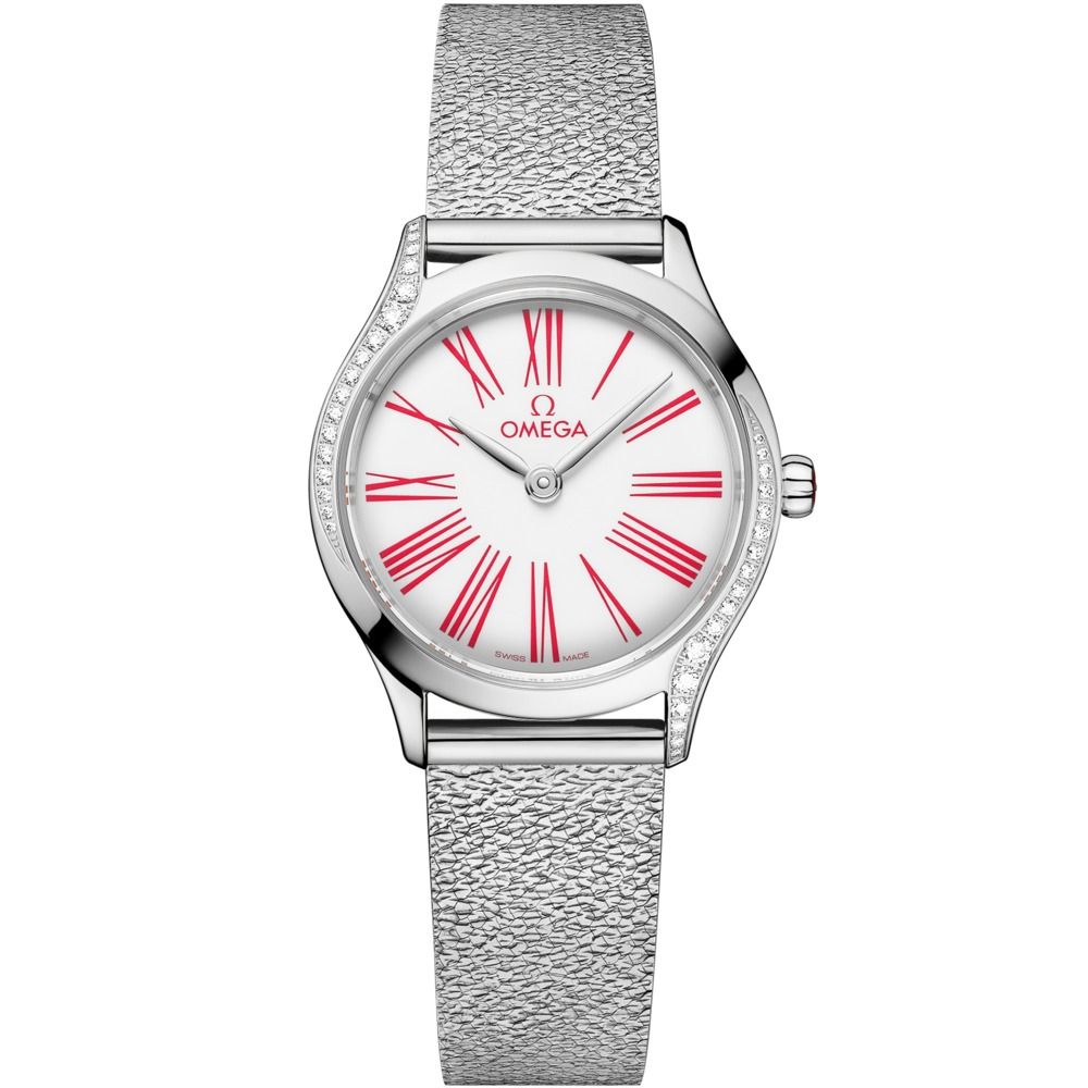 De Ville Mini Tresor 26mm with White Dial in Stainless Steel Ref. 428.15.26.60.04.003
