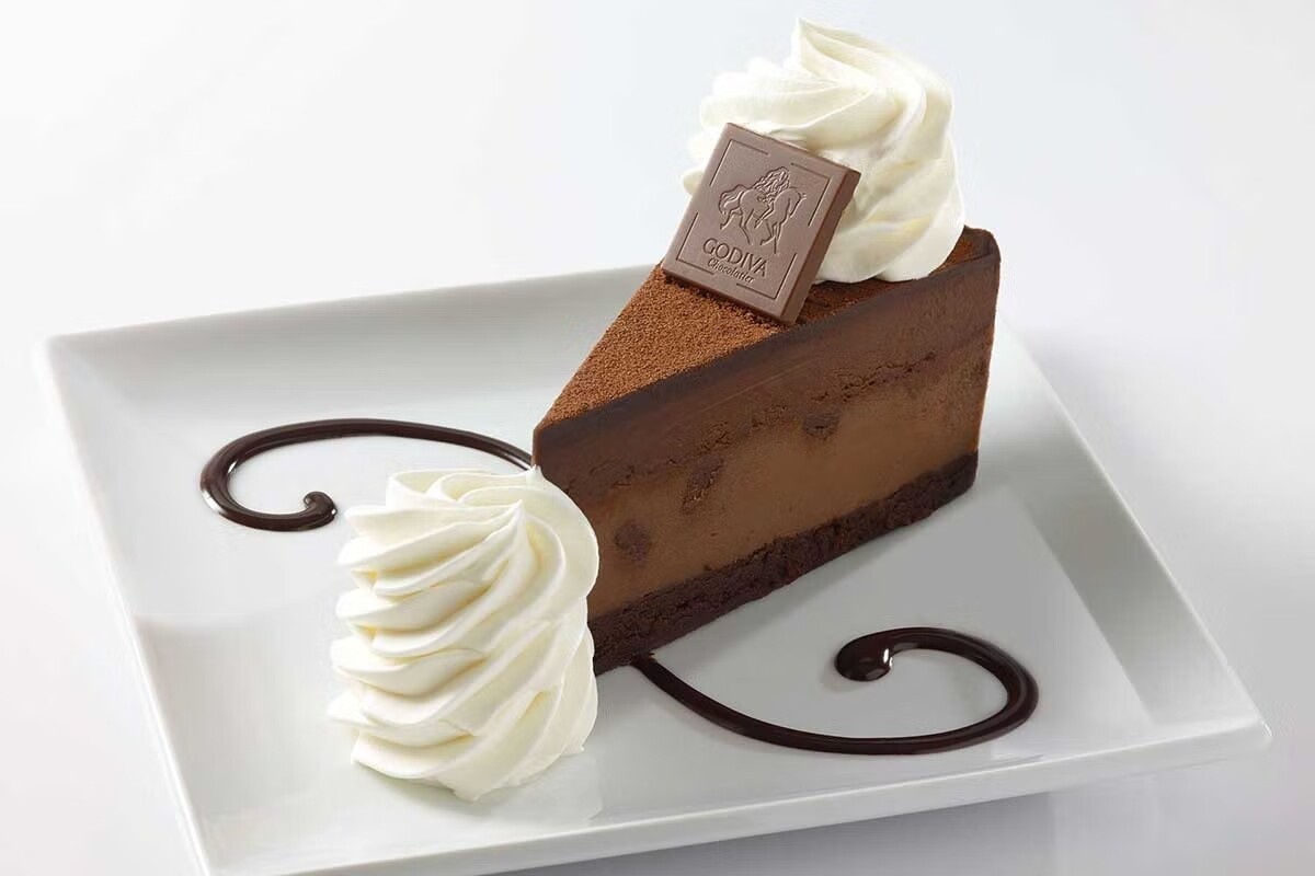 Godiva® Chocolate Cheesecake 155gm x 10 Slices