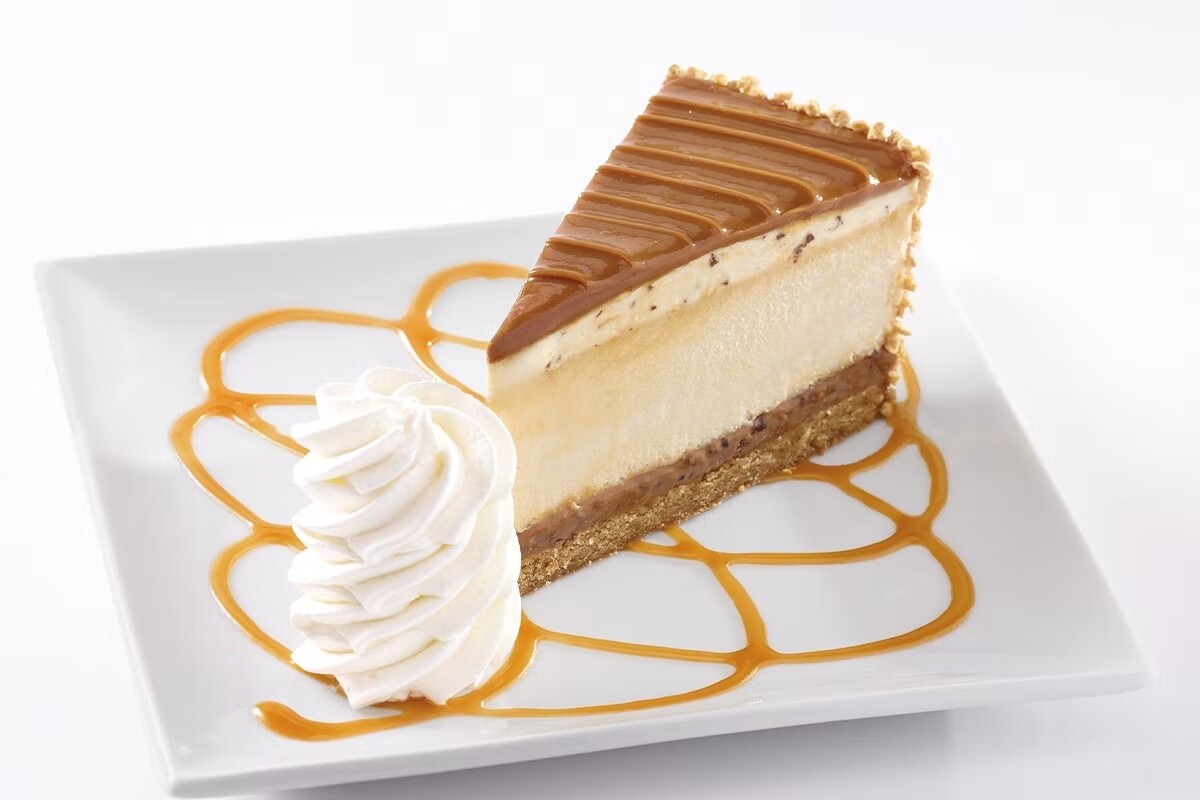 Salted Caramel Lotus® Cheesecake 125gm x 12 Slices