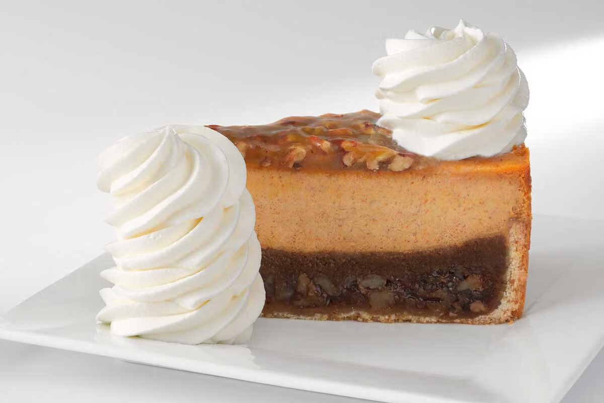 Pumpkin Pecan Cheesecake 155gm x 10 Slices