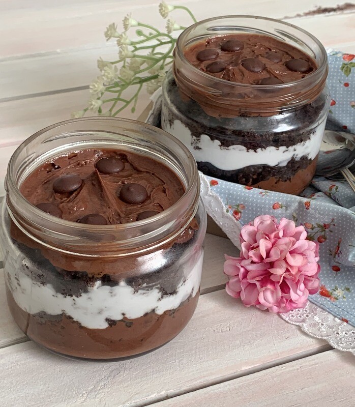 Nutella cheesecake Trifle Jar 200 ml