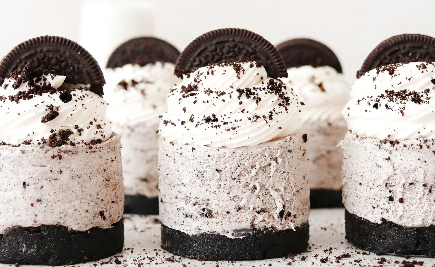 Mini Oreo Cheesecakes