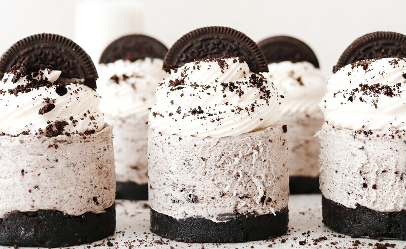 Mini Oreo Cheesecakes