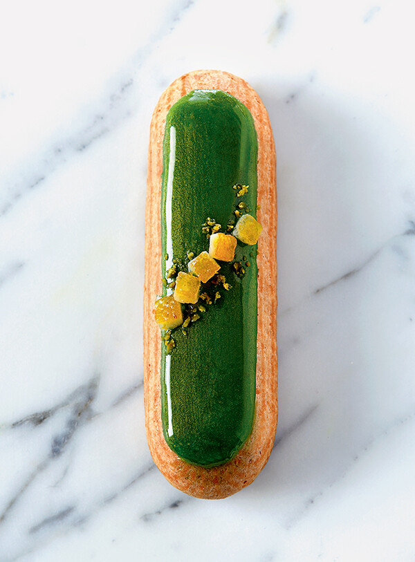 Classic Pistachio Éclairs