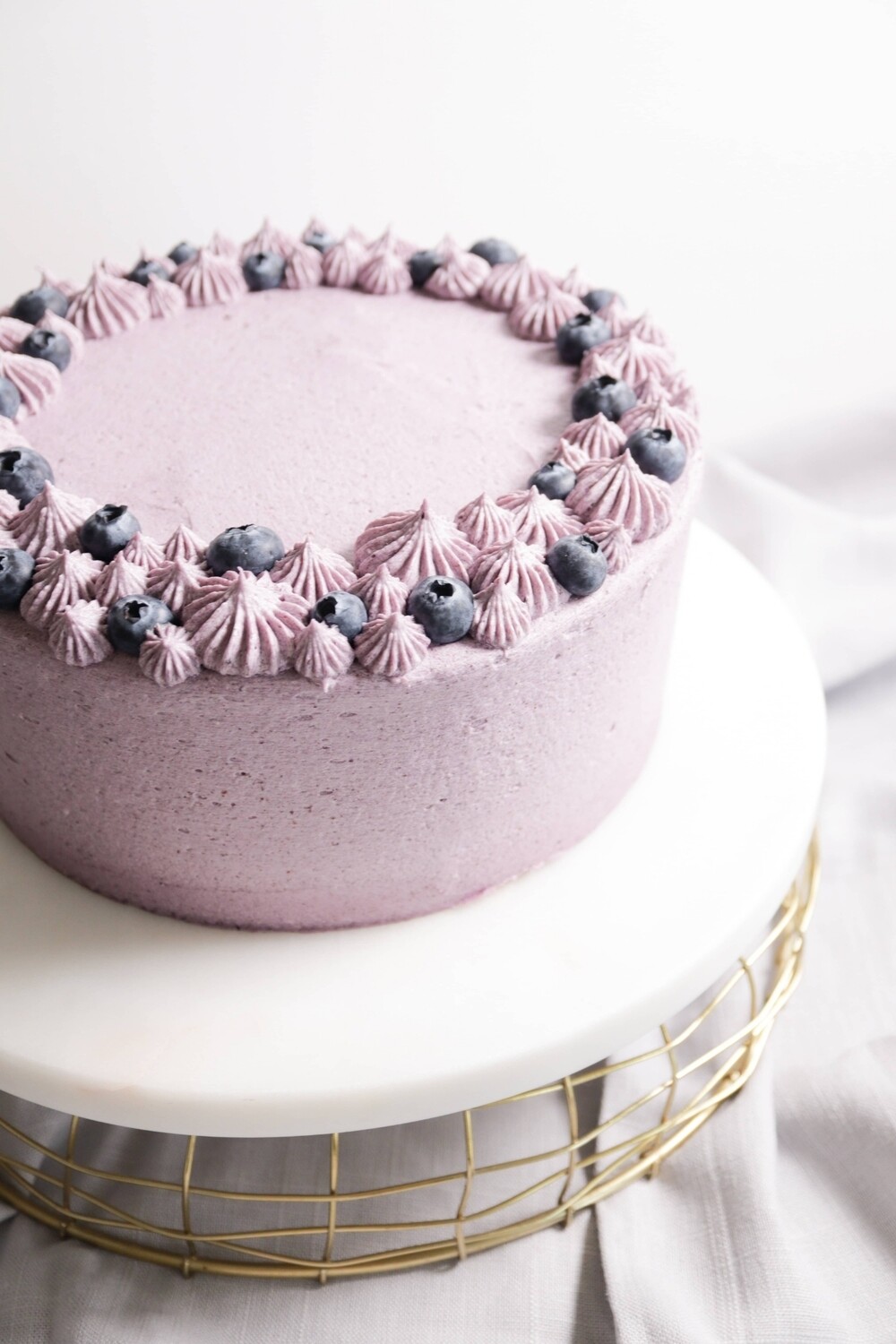 Blueberry layer Cake 125gm x 12 Slices