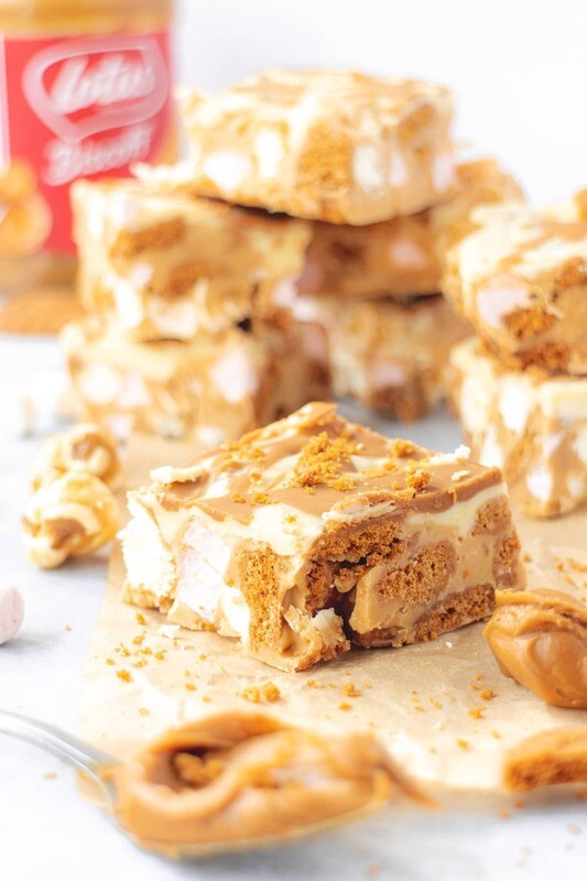 Biscoff Lotus Rocky Road