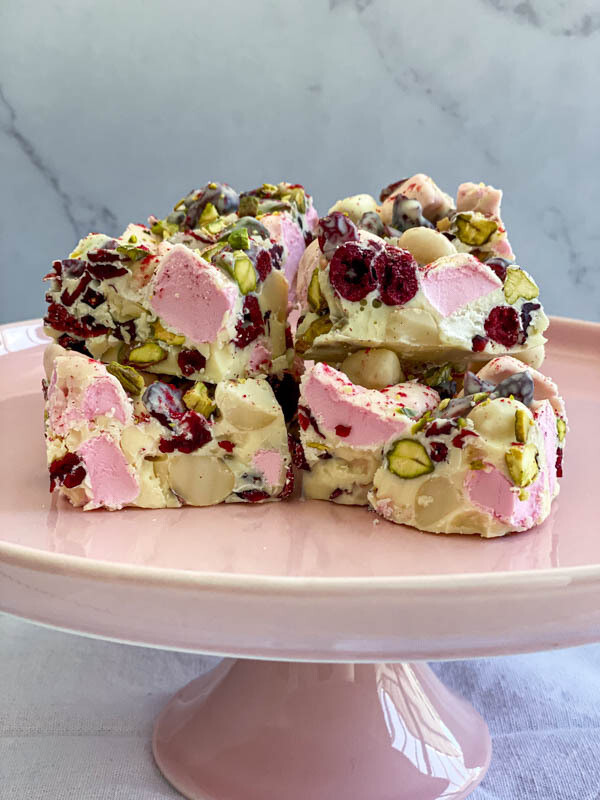 Pistachio Chocolate Rocky Road