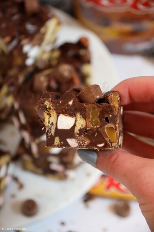 Rolo Caramel Chocolate Rocky Road!