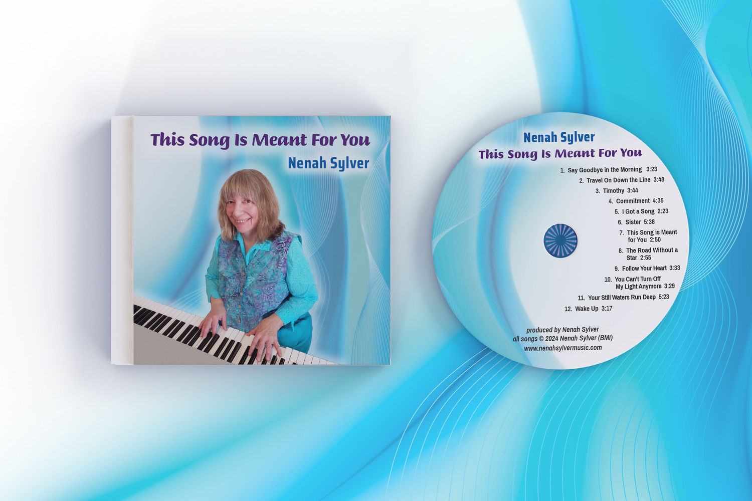 Nenah Sylver CD -  This Song Is Meant For You.  Her first album of original songs.