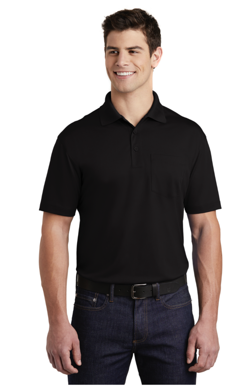 Sport-Tek® Micropique Sport-Wick® Pocket Polo