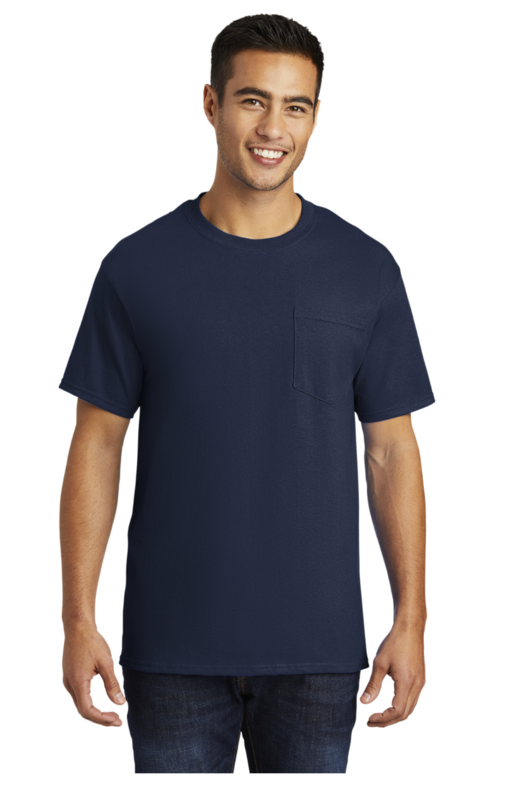 Port &amp; Company® Tall Essential Pocket Tee