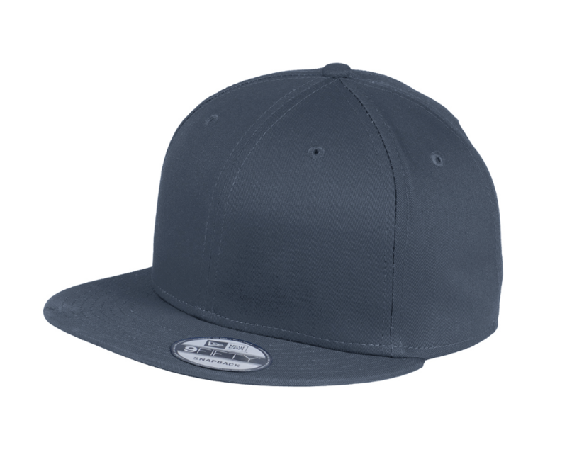New Era® - Flat Bill Snapback Cap One Size Fits all