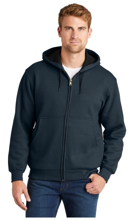CornerStone® - Heavyweight Full-Zip Hooded Sweatshirt with Thermal Lining