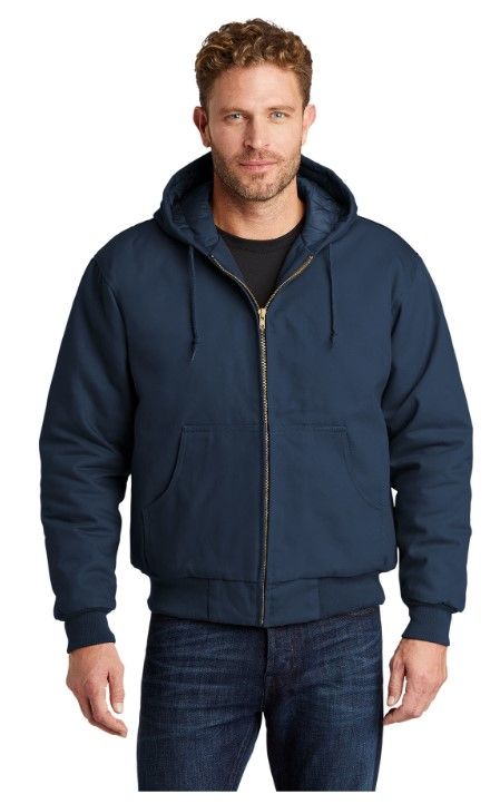 CornerStone® - Duck Cloth Hooded Work Jacket