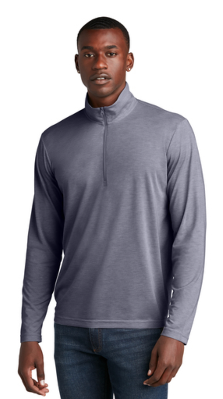 Sport-Tek ® PosiCharge ® Tri-Blend Wicking 1/4-Zip Pullover