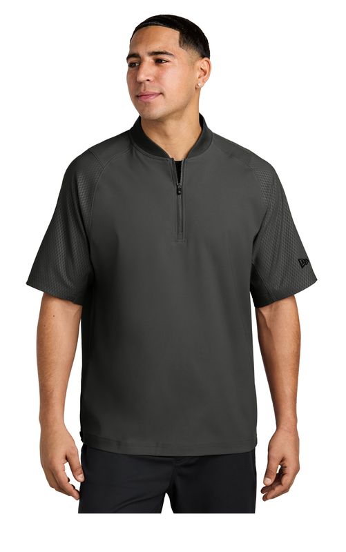 New Era® Cage Short Sleeve 1/4-Zip Jacket