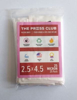 25 Micron 2,5x4,5  ROSIN BAGS (X25UN)