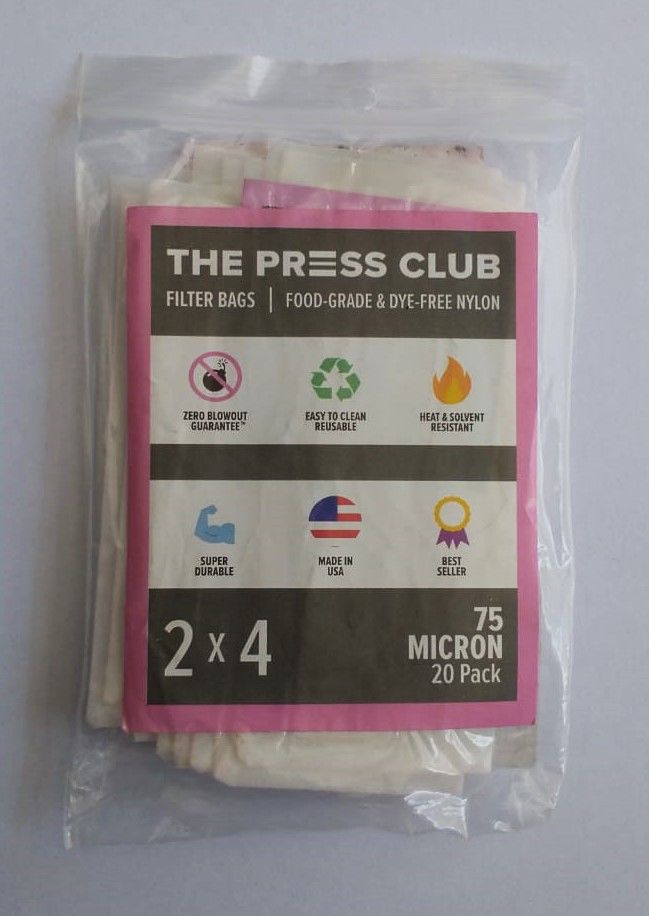 75 Micron 2X4 ROSIN BAGS (X20UN)