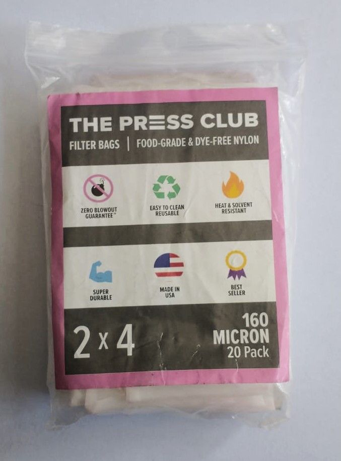 160 Micron 2X4 ROSIN BAGS (X20UN)