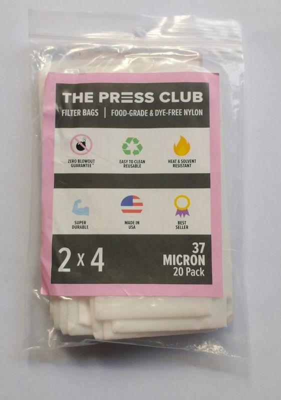 37 Micron 2X4 ROSIN BAGS (X20UN)
