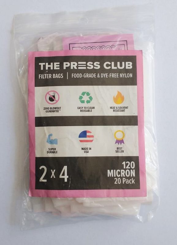 120 Micron 2X4 ROSIN BAGS (X20UN)