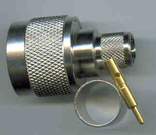 N Type Male Connector Crimp for LMR400 CLF400
