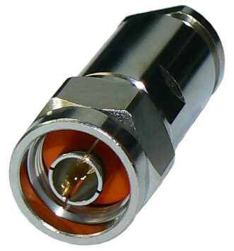N-Type Male Solderless Clamp Connector for RU400