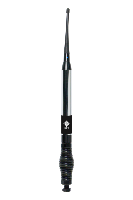 RFI UHF Elevated Feed Antenna (400-520 MHz) - 5m cable No Connector