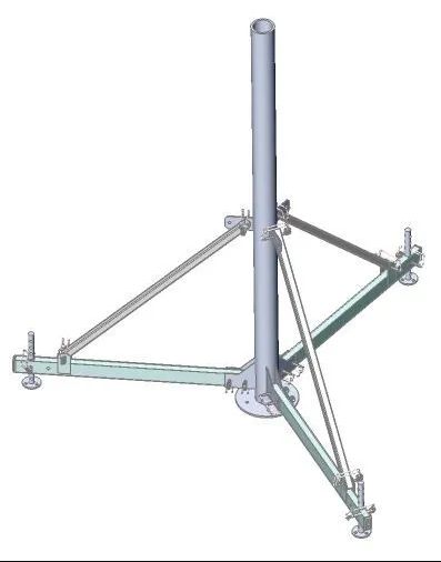 Quick-install collapsible tripod