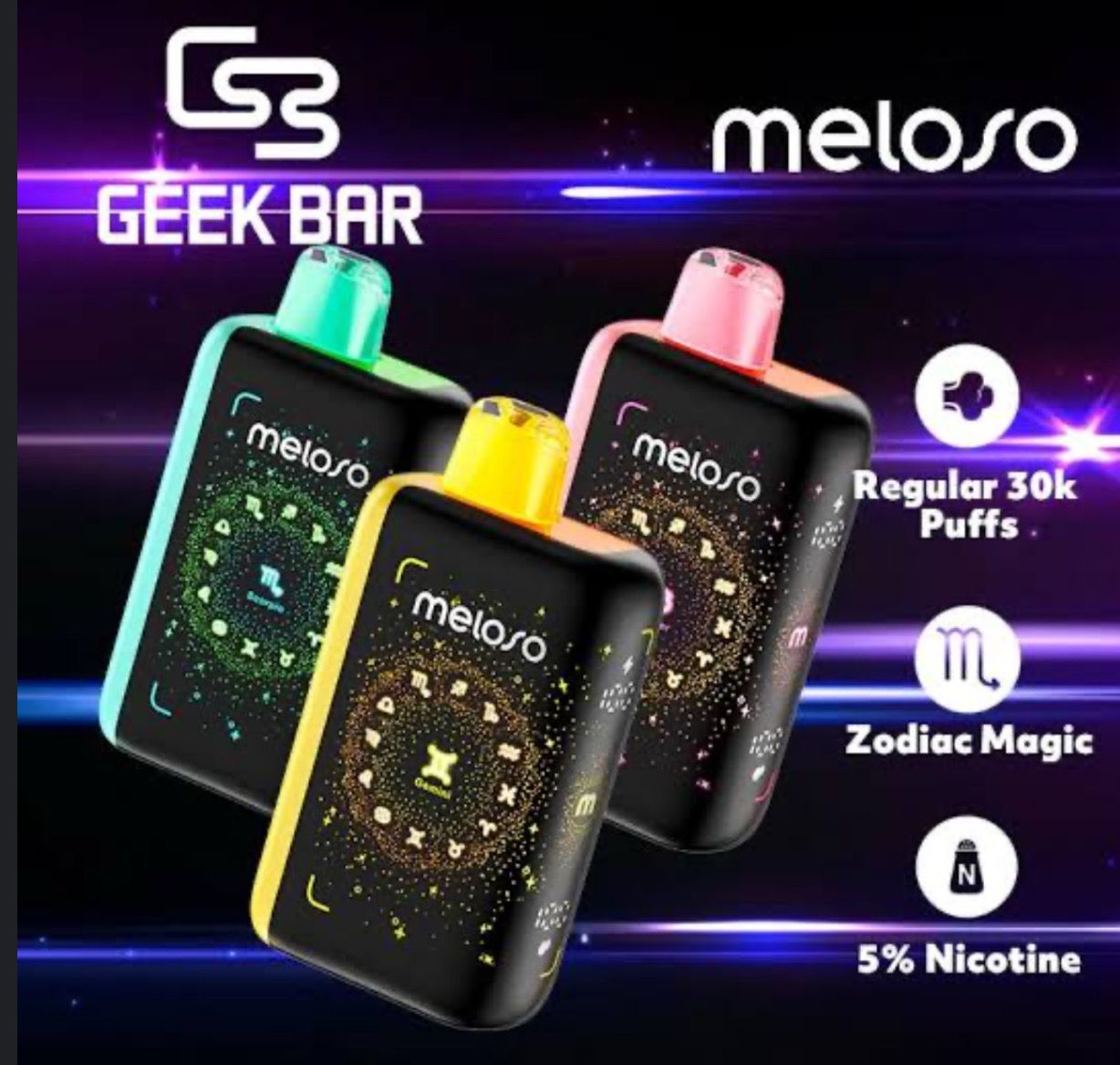 MELOSO GEEK BAR 30 MIL HITS