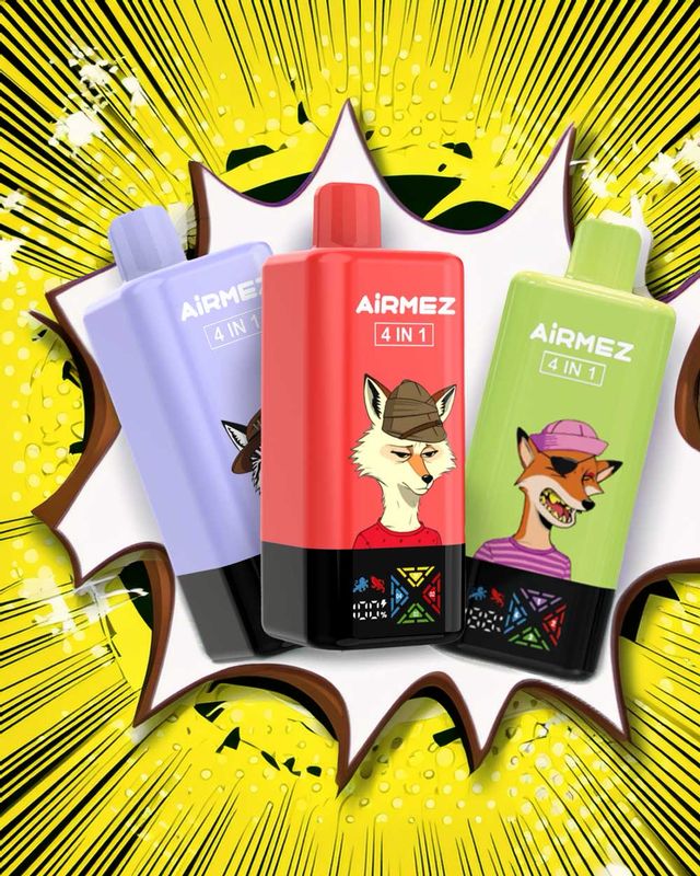 AIRMEZ FOX 4 SABORES EN 1