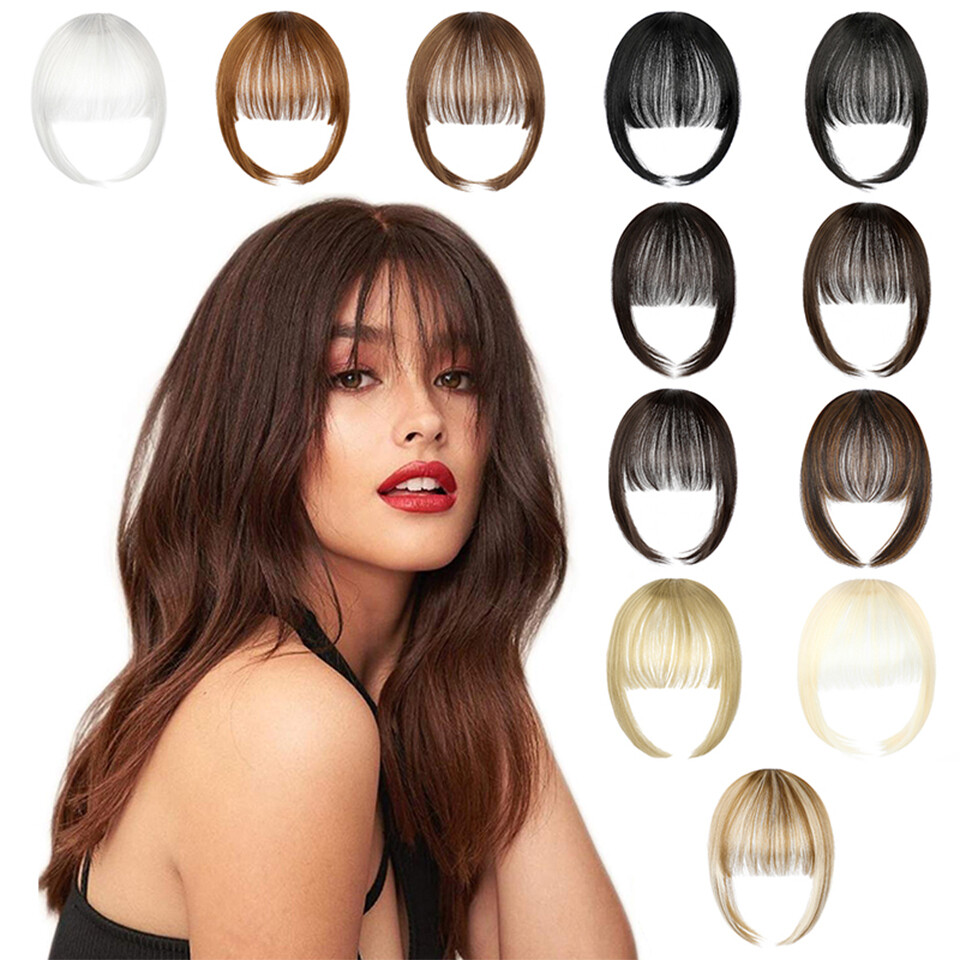 bangs wig, natural and comfortable