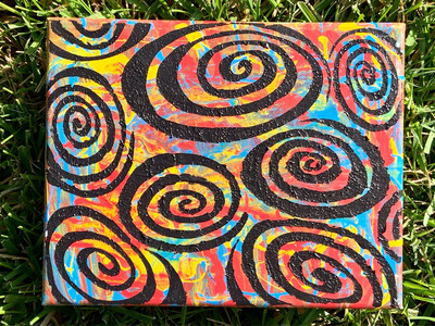Crazed &amp; Dazed - 8 in. X 10 in.