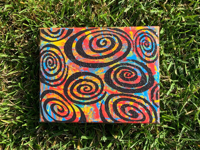 Crazed &amp; Dazed - 8 in. X 10 in.