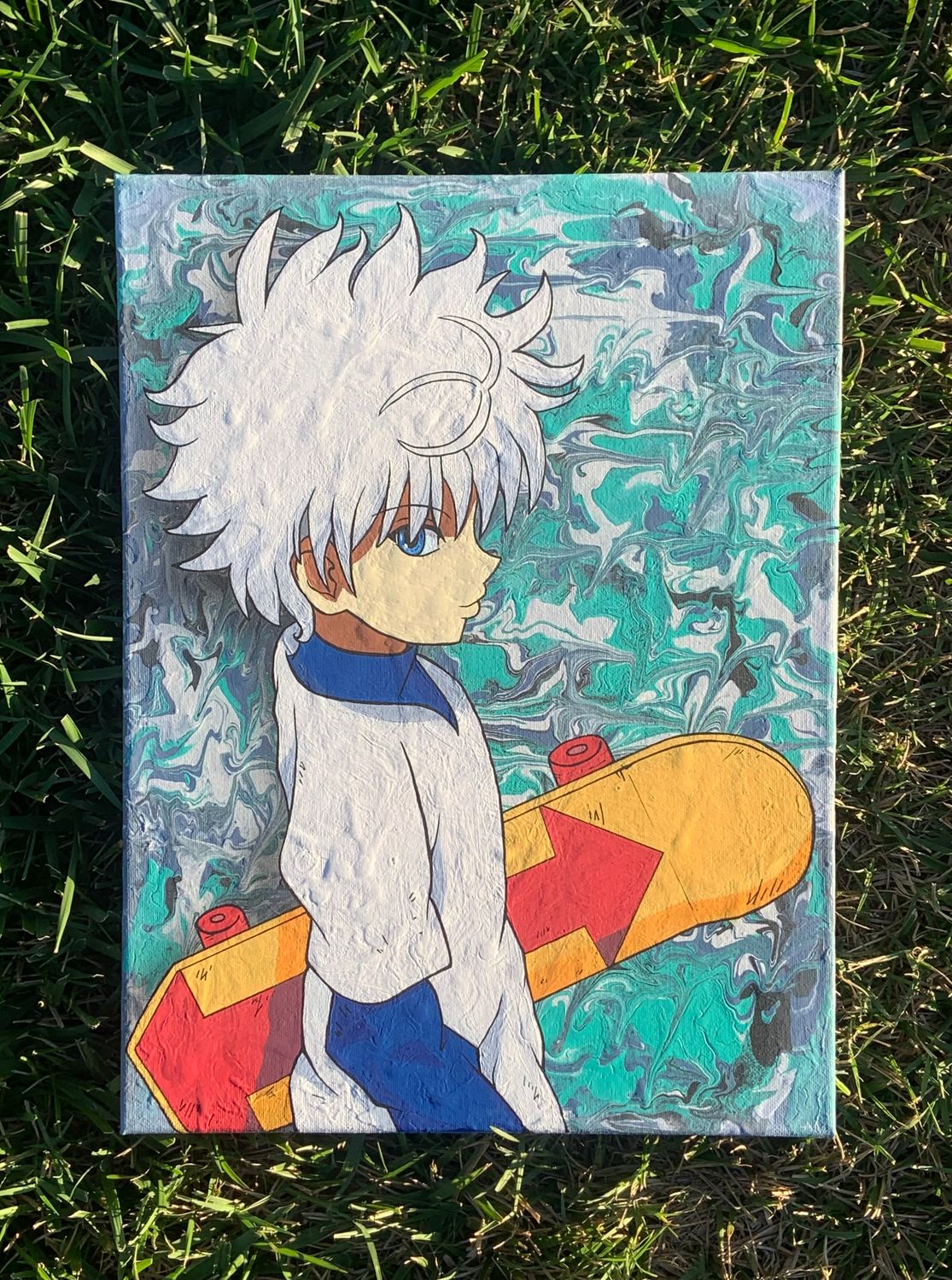 ​Kickin’ It with Killua  – 12 X 16 in.