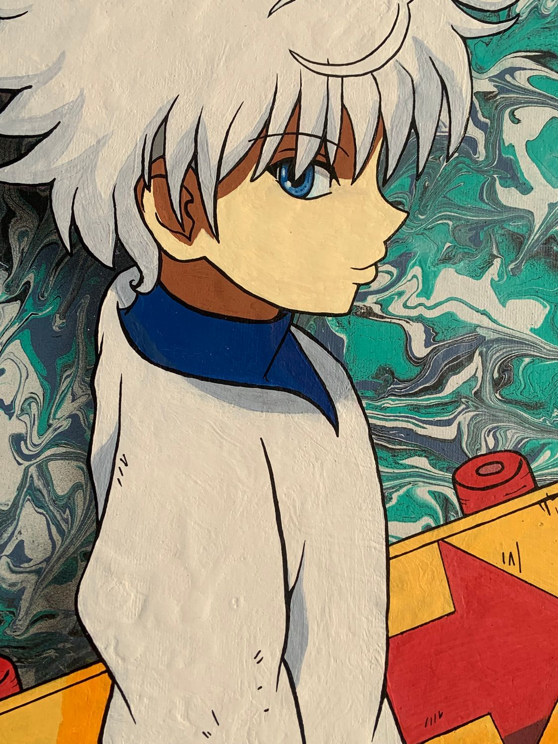 ​Kickin’ It with Killua  – 12 X 16 in.